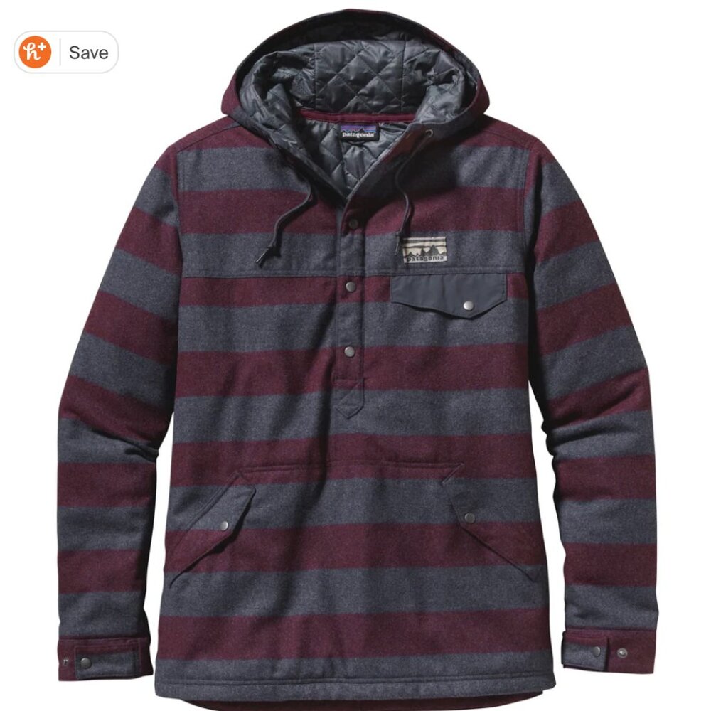 Patagonia Wool Snap T Pullover Men's Size XXS